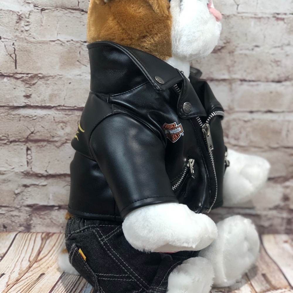 Build a bear boxer Harley D jacket and jeans - Picture 6 of 6